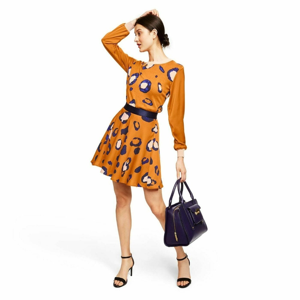 3.1 Phillip Lim Leopard A-line Mini Skirt